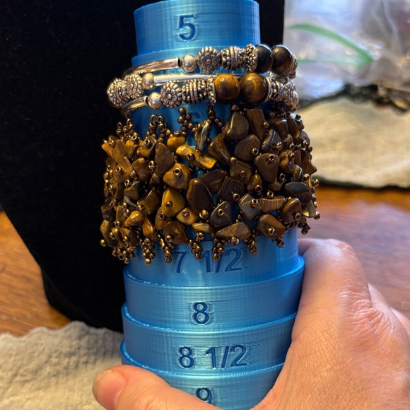 Artisan Jewelry - Tigers eye bracelets.